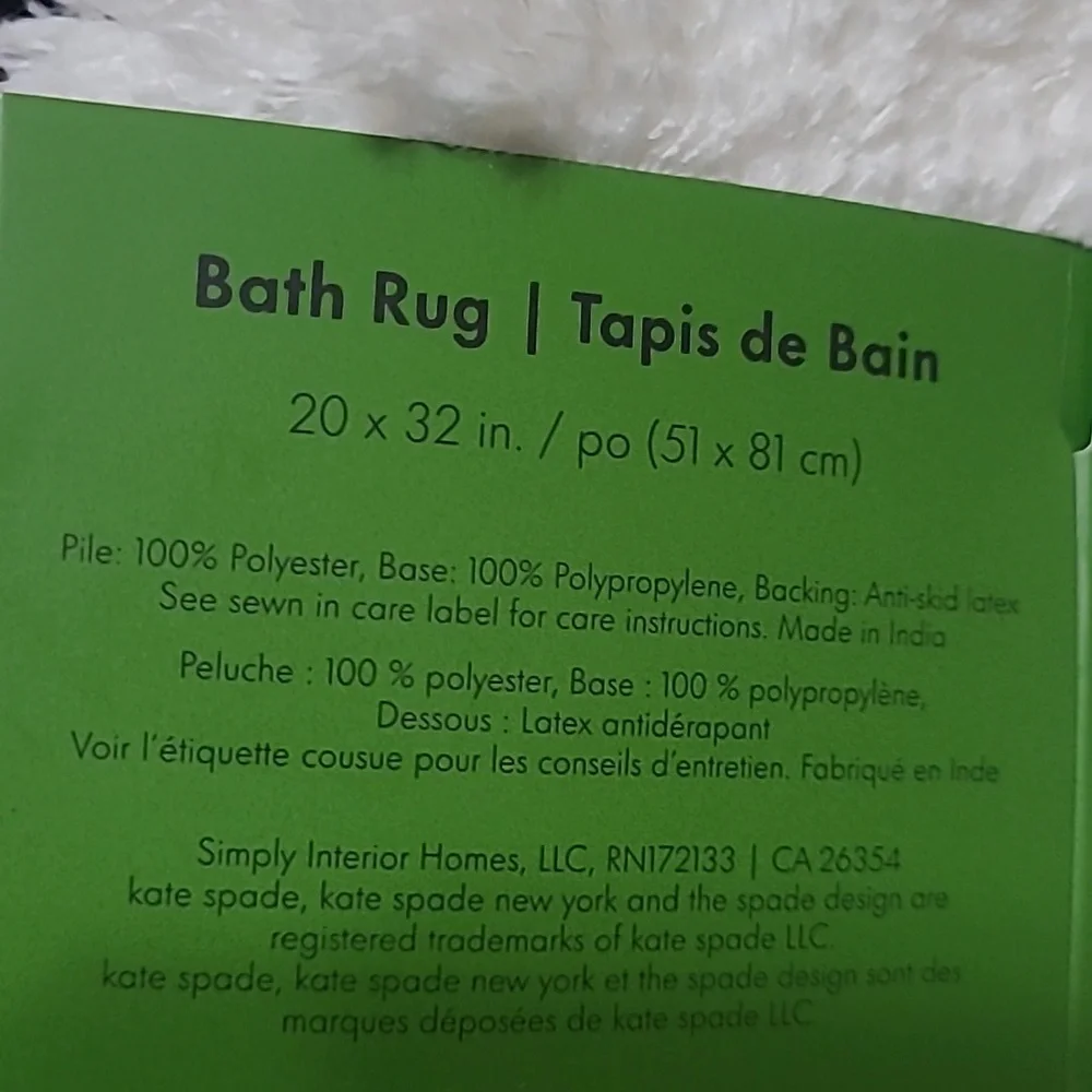Kate Spade Bath Rug